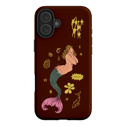 Mimi Chocolate Printed Phone Cases iPhone 16 Plus / Armoured by Easty Beasty - The Dairy