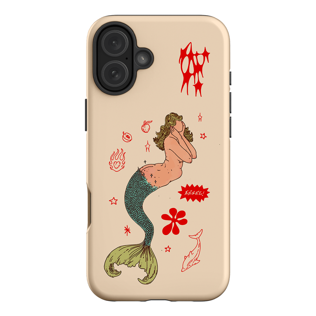 Mimi Cream Printed Phone Cases iPhone 16 Plus / Armoured by Easty Beasty - The Dairy