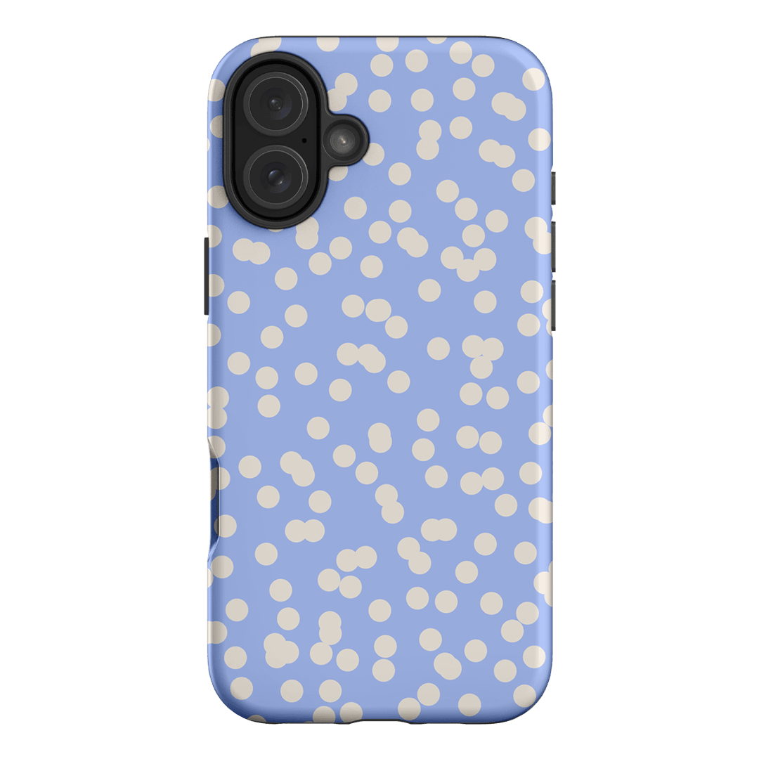Mini Confetti Periwinkle Salt Printed Phone Cases iPhone 16 Plus / Armoured by Veronica Tucker - The Dairy