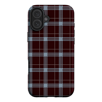 Mocha Plaid Printed Phone Cases iPhone 16 Plus / Armoured by The Dairy - The Dairy