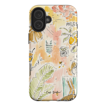 Mojito Printed Phone Cases iPhone 16 Plus / Armoured by Cass Deller - The Dairy