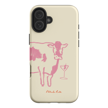 Mootini Pink Printed Phone Cases by Phthalo Ruth - The Dairy