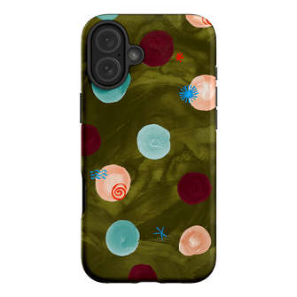Olive Spot Printed Phone Cases iPhone 16 Plus / Armoured by Charlie Taylor - The Dairy