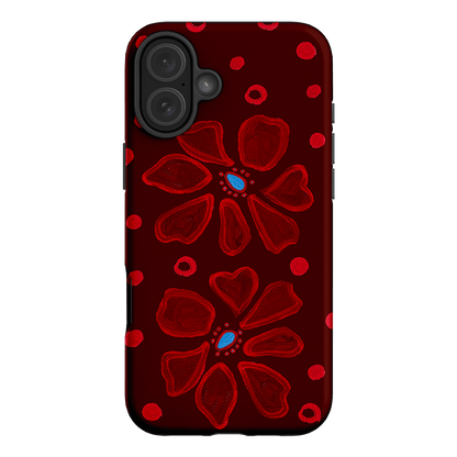 Painted Petal Rouge Printed Phone Cases iPhone 16 Plus / Armoured by BG. Studio - The Dairy