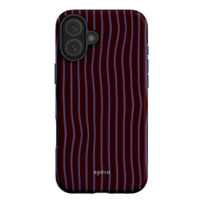 Panama Burgundy Printed Phone Cases iPhone 16 Plus / Armoured by Apero - The Dairy