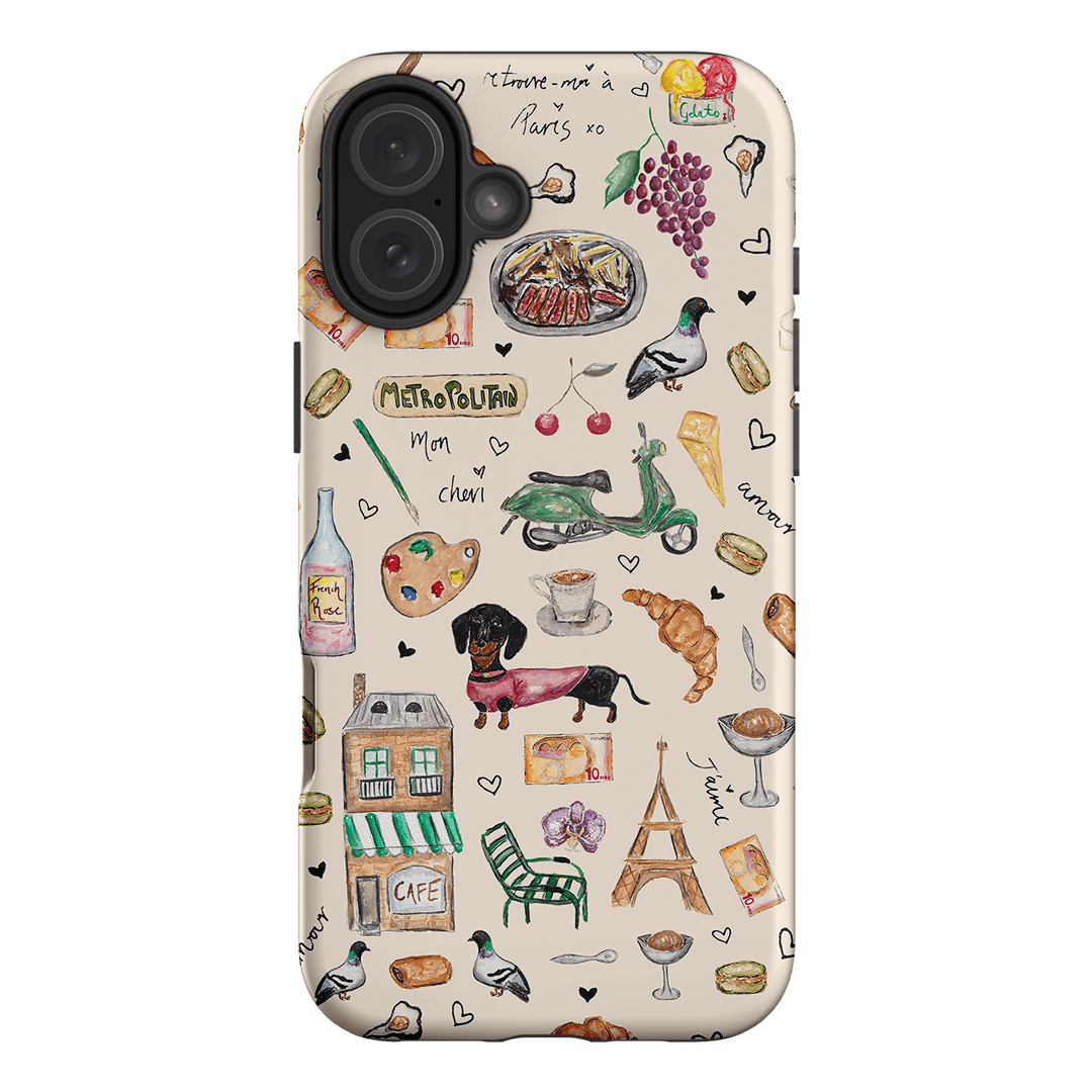 Parisian Daydream Printed Phone Cases iPhone 16 Plus / Armoured by BG. Studio - The Dairy