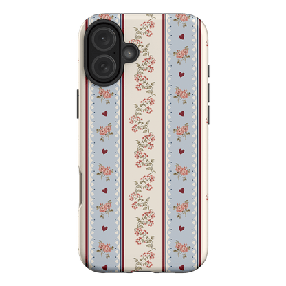 Pastel Stripe Printed Phone Cases iPhone 16 Plus / Armoured by Kasiags Art - The Dairy
