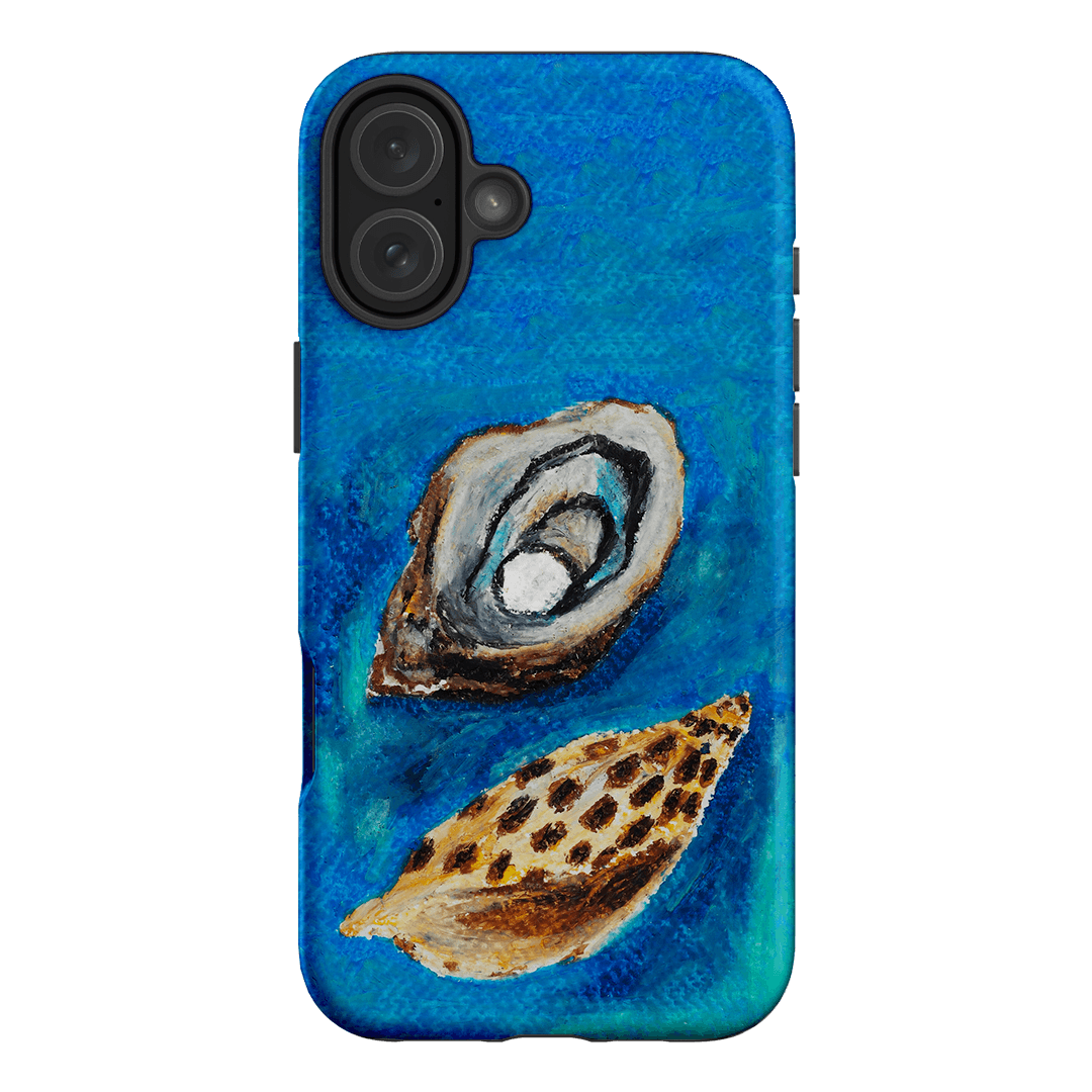 Sea Shells Printed Phone Cases iPhone 16 Plus / Armoured by Lisa Hu - The Dairy