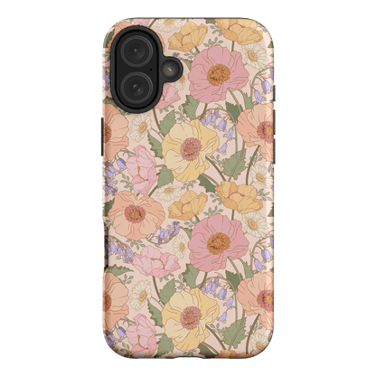 Spring Poppy Printed Phone Cases iPhone 16 Plus / Armoured by Kasiags Art - The Dairy