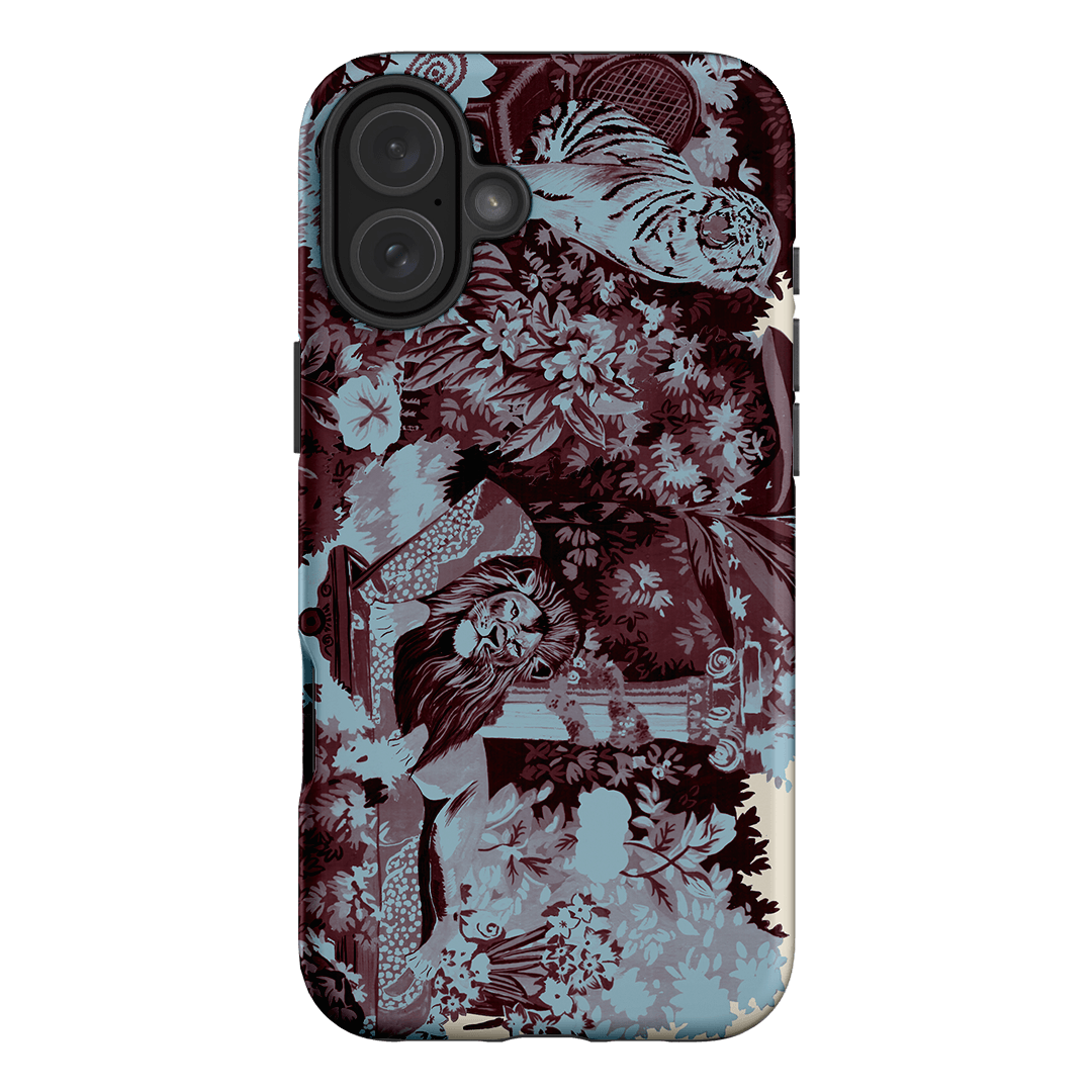 Tippi Blue Printed Phone Cases iPhone 16 Plus / Armoured by Desmond & Dempsey - The Dairy