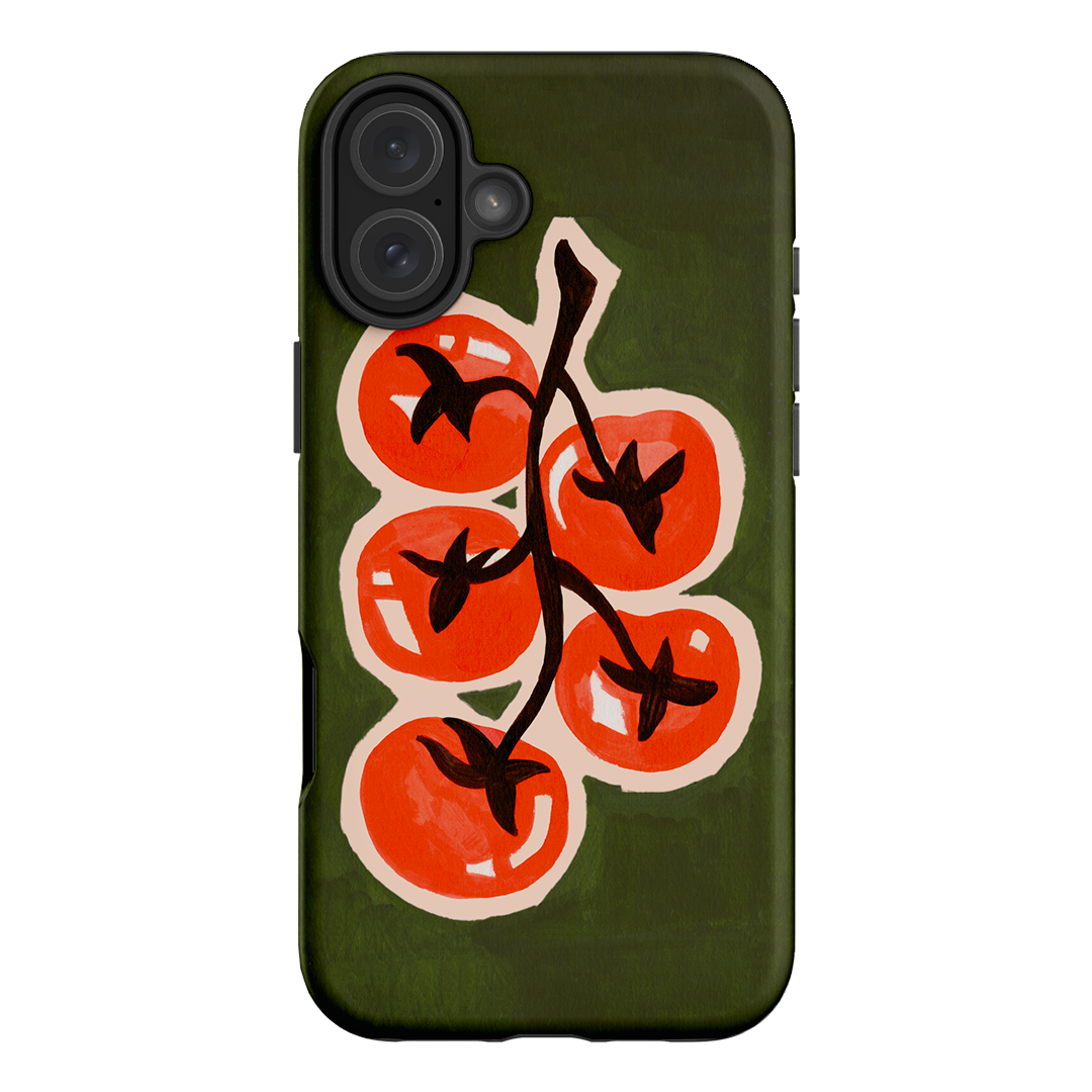 Tomatoes Printed Phone Cases iPhone 16 Plus / Armoured by Studio Bon - The Dairy