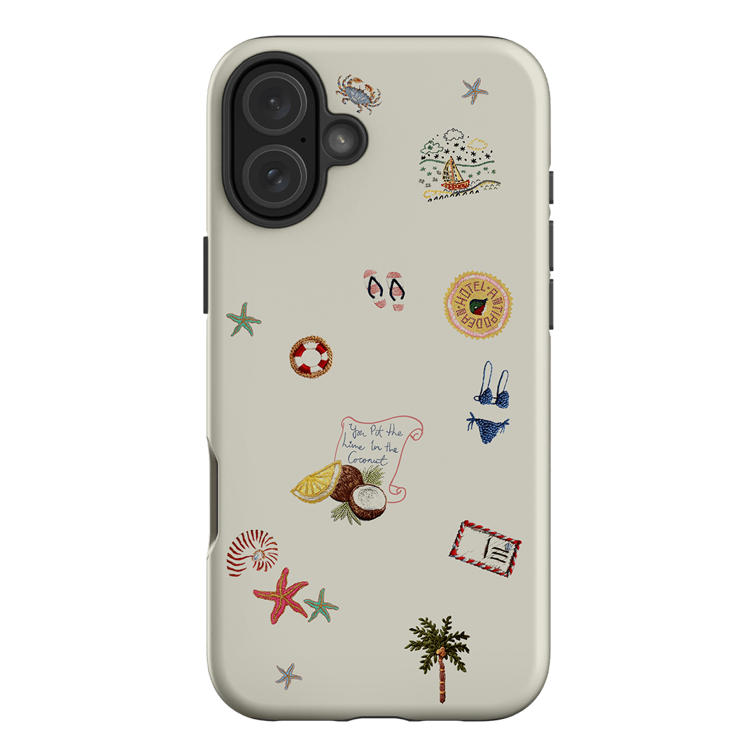 Vacay All Day Cream Printed Phone Cases by Antipodean - The Dairy