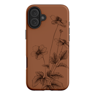 Windflowers Study Printed Phone Cases iPhone 16 Plus / Armoured by Typoflora - The Dairy