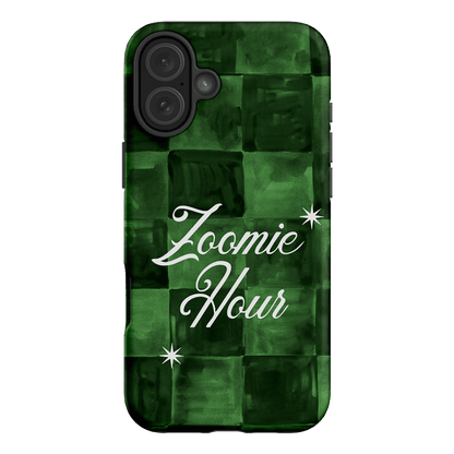 Zoomie Hour Forest Printed Phone Cases iPhone 16 Plus / Armoured by Lisa Hu - The Dairy