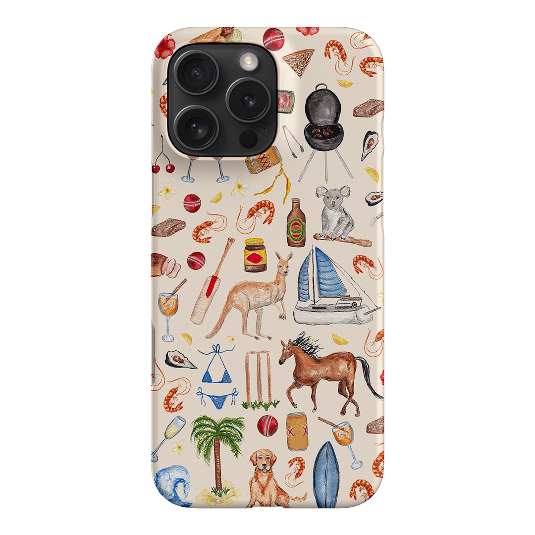 Aussie Icons Printed Phone Cases iPhone 16 Pro Max / Snap by BG. Studio - The Dairy