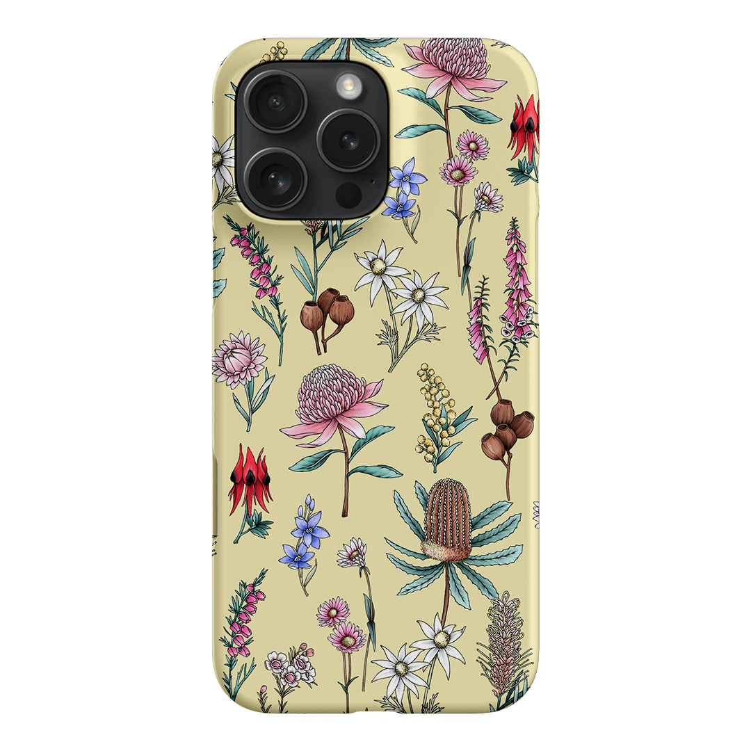 Banksia Butter Printed Phone Cases iPhone 16 Pro Max / Snap by Typoflora - The Dairy