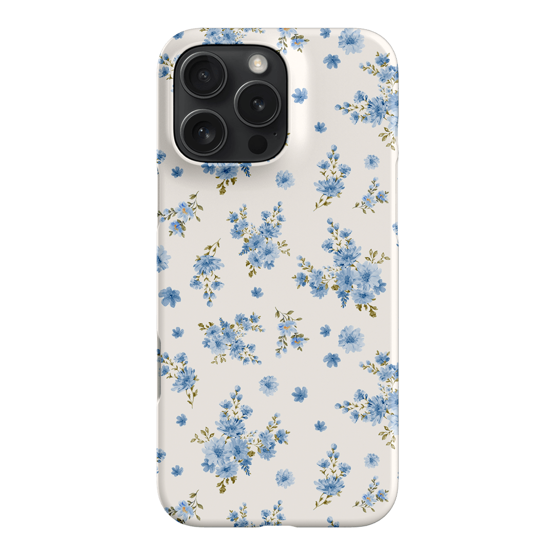 Blue Meadow Printed Phone Cases iPhone 16 Pro Max / Snap by Kasiags Art - The Dairy
