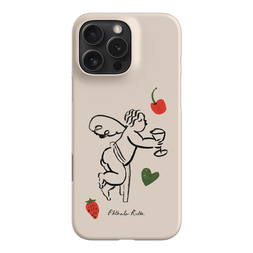 Cherub Printed Phone Cases iPhone 16 Pro Max / Snap by Phthalo Ruth - The Dairy