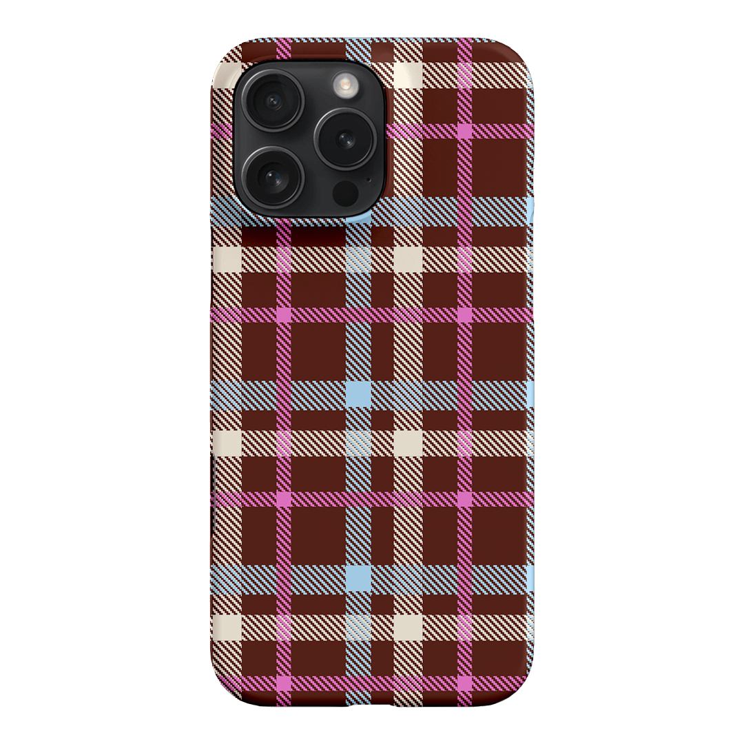 Confetti Plaid Printed Phone Cases iPhone 16 Pro Max / Snap by The Dairy - The Dairy