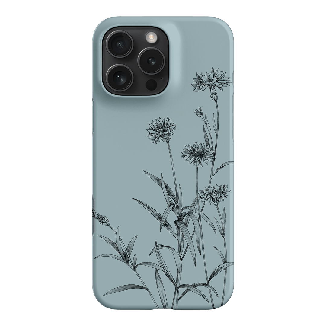 Cornflowers Study Printed Phone Cases iPhone 16 Pro Max / Snap by Typoflora - The Dairy