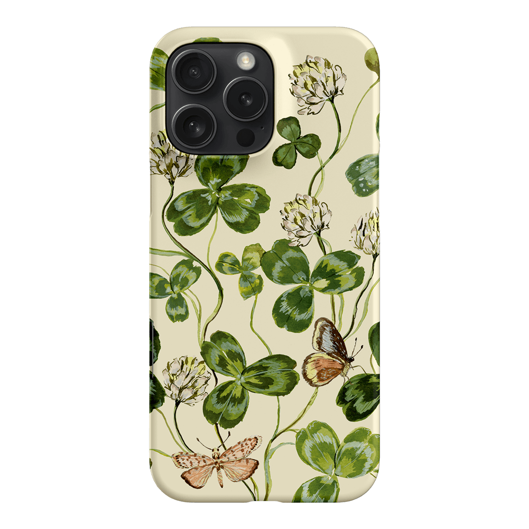 Clover & Butterflies Printed Phone Cases iPhone 16 Pro Max / Snap by Ellie Mae - The Dairy