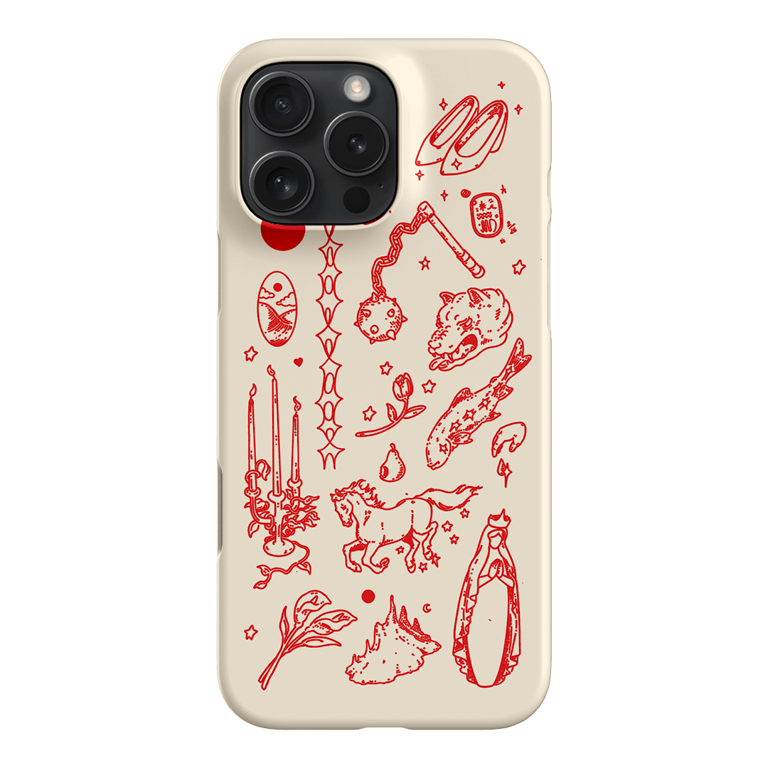 Dreamcore Cream Printed Phone Cases iPhone 16 Pro Max / Snap by Easty Beasty - The Dairy