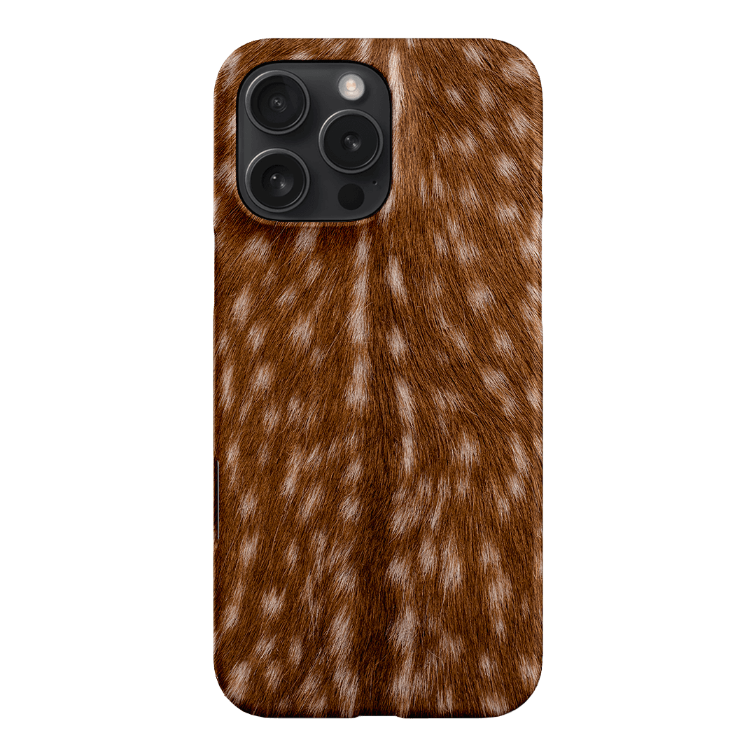 Fawn Ginger Printed Phone Cases iPhone 16 Pro Max / Snap by The Dairy - The Dairy