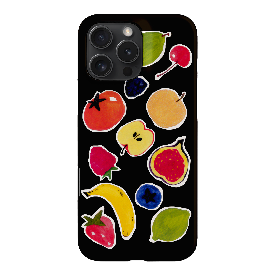 Fruit Stickers Printed Phone Cases iPhone 16 Pro Max / Snap by Studio Bon - The Dairy