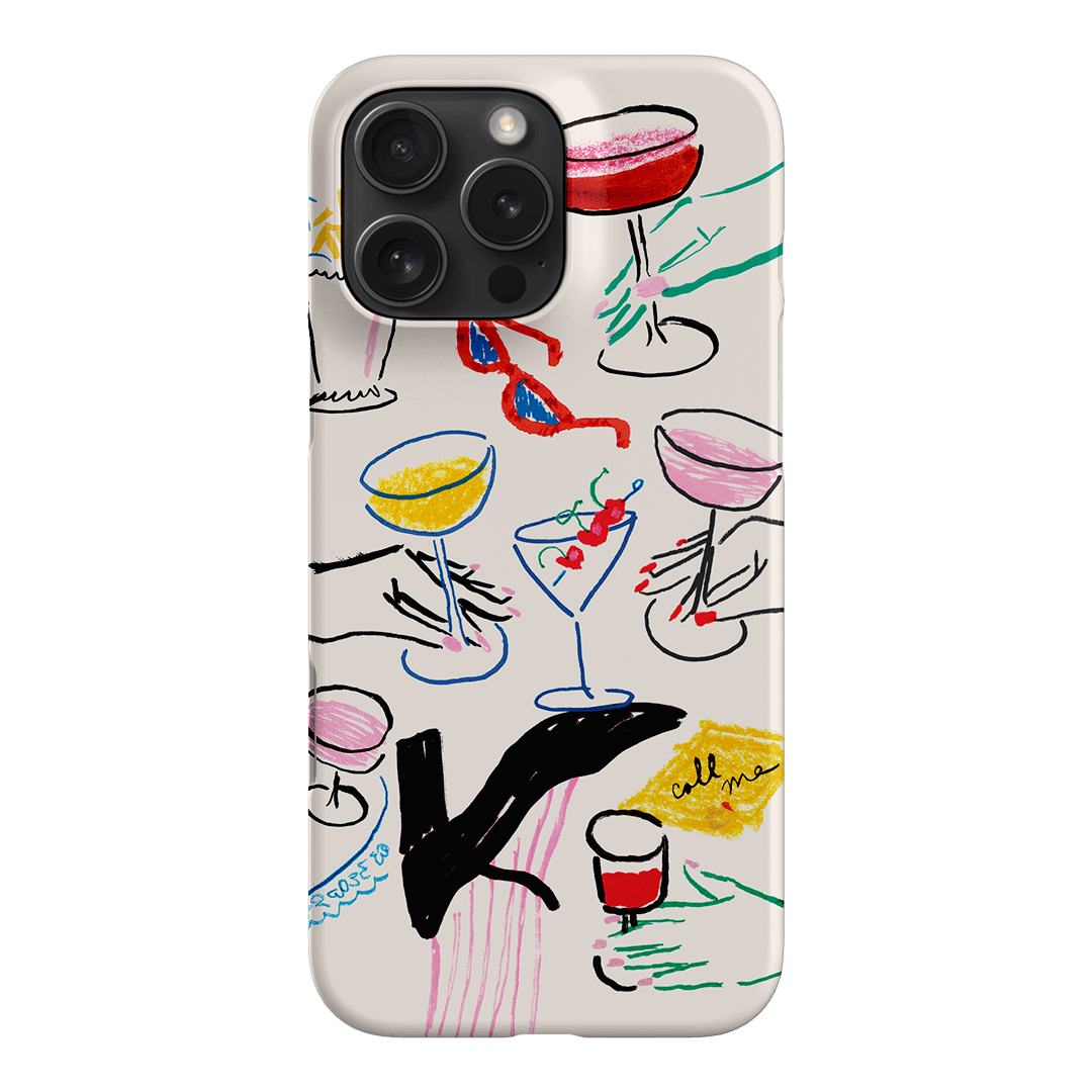 Girls Night Out Printed Phone Cases iPhone 16 Pro Max / Snap by Phthalo Ruth - The Dairy