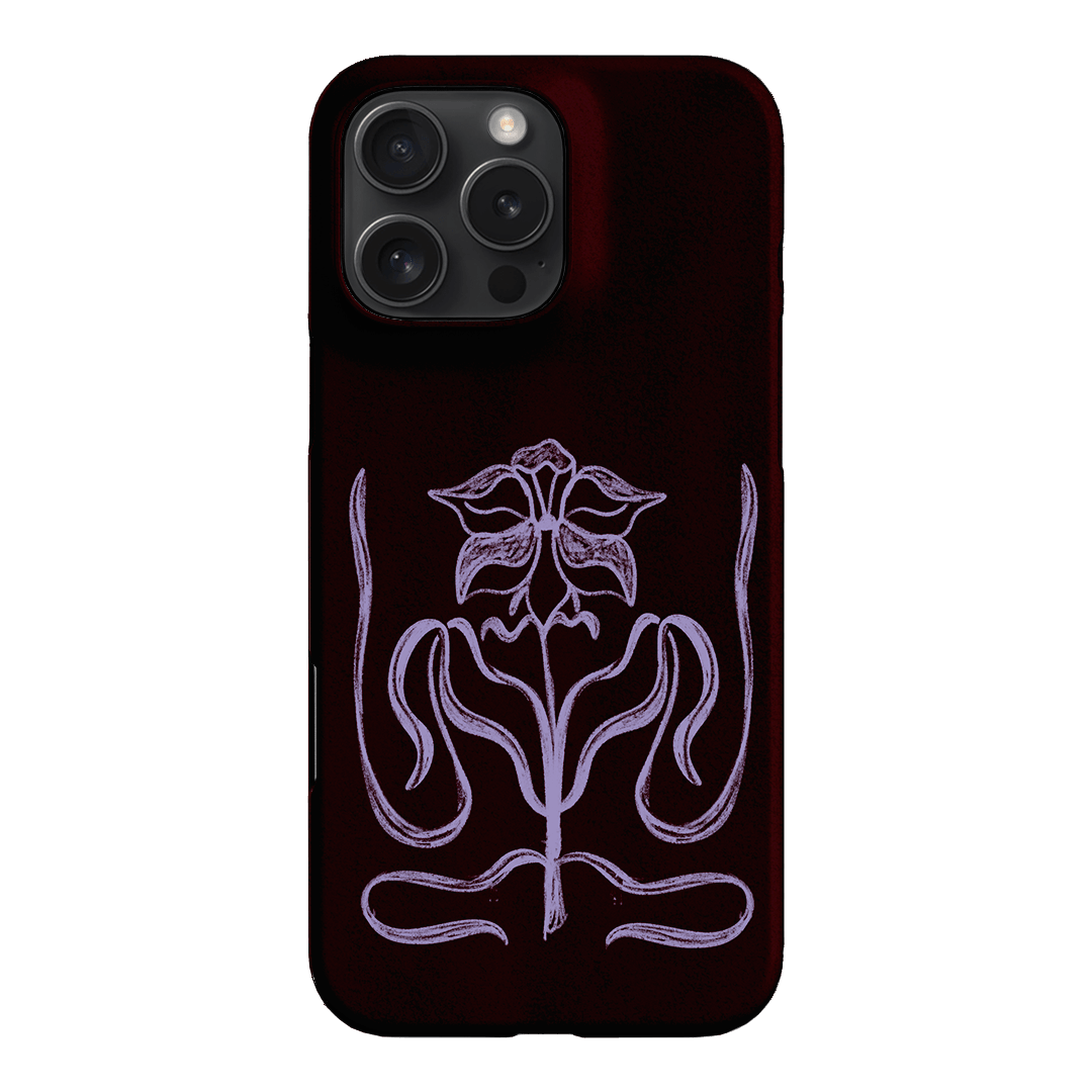 Growth Burgundy Printed Phone Cases by The Dairy - The Dairy