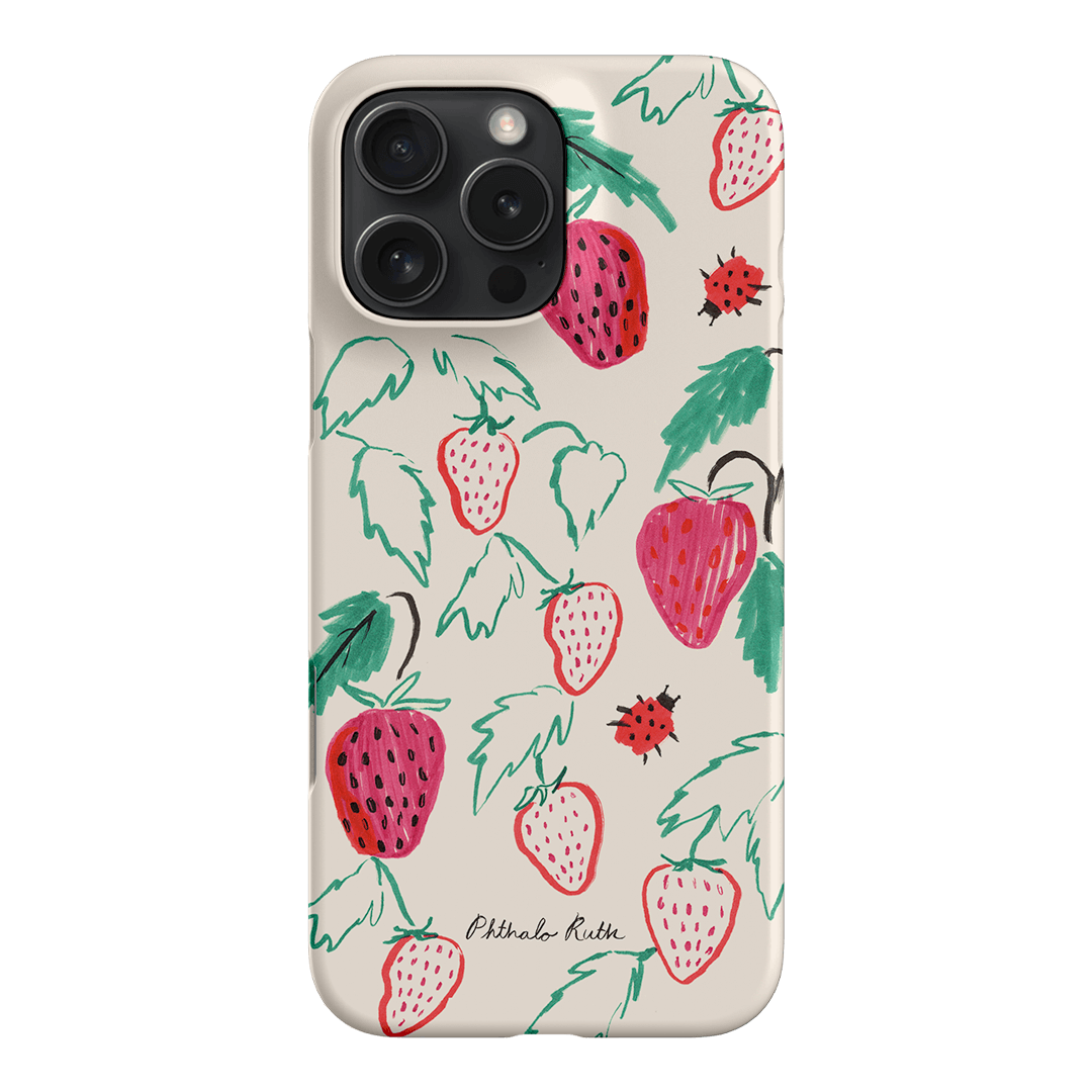 Ladybug Hour Printed Phone Cases iPhone 16 Pro Max / Snap by Phthalo Ruth - The Dairy