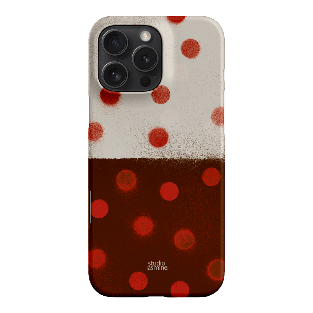Ladybug Polka Dot Printed Phone Cases iPhone 16 Pro Max / Snap by Jasmine Dowling - The Dairy