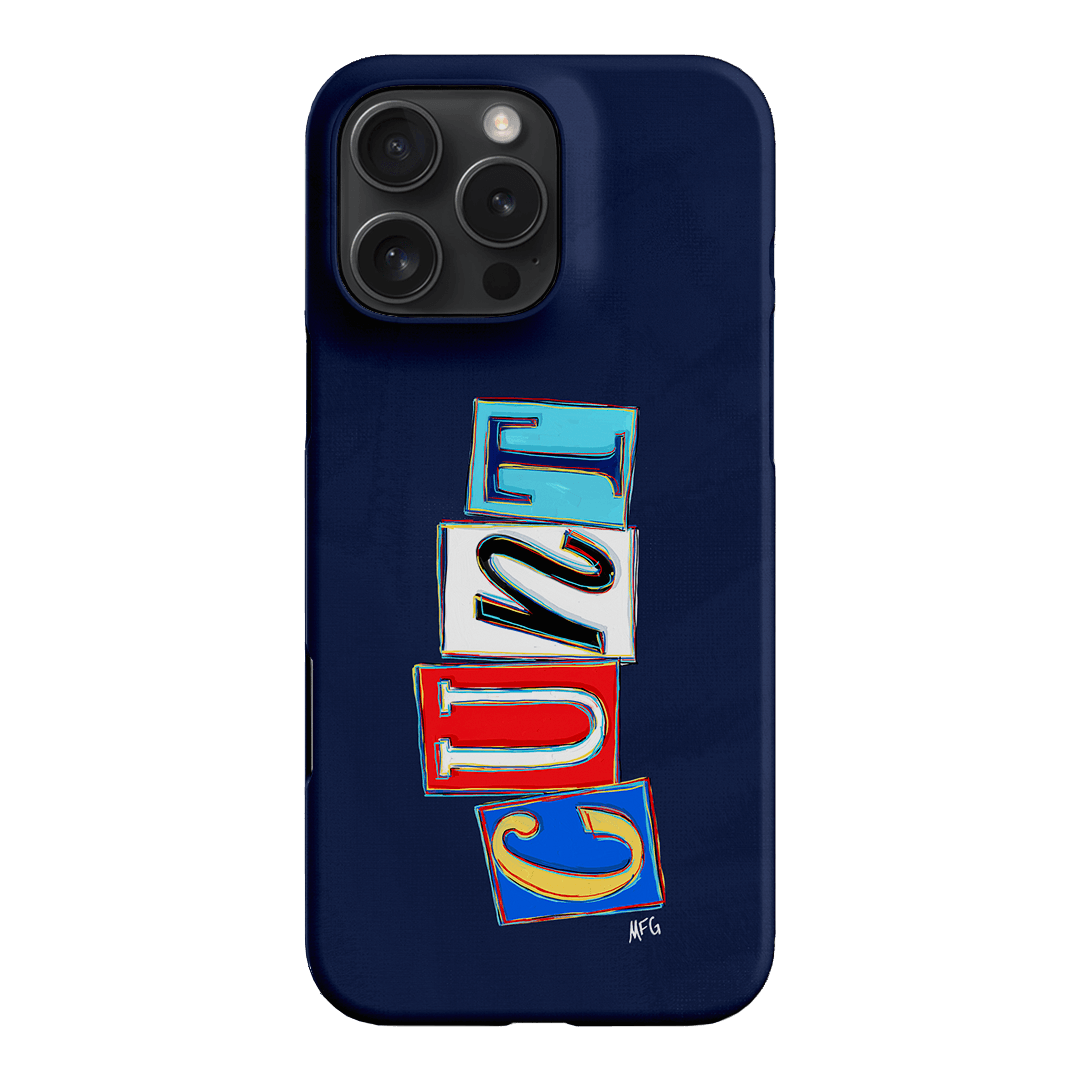Lil Cnts Blue Printed Phone Cases iPhone 16 Pro Max / Snap by Margarbs Art - The Dairy
