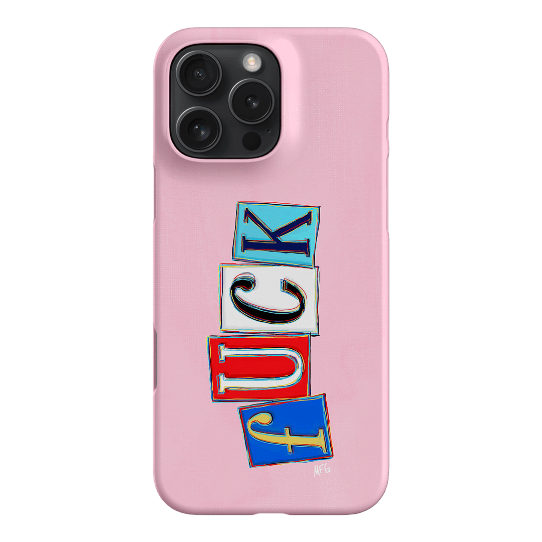 Lil Fcks Pink Printed Phone Cases iPhone 16 Pro Max / Snap by Margarbs Art - The Dairy