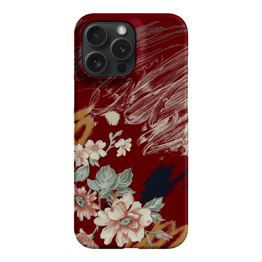 Love Floral Printed Phone Cases iPhone 16 Pro Max / Snap by Desmond & Dempsey - The Dairy