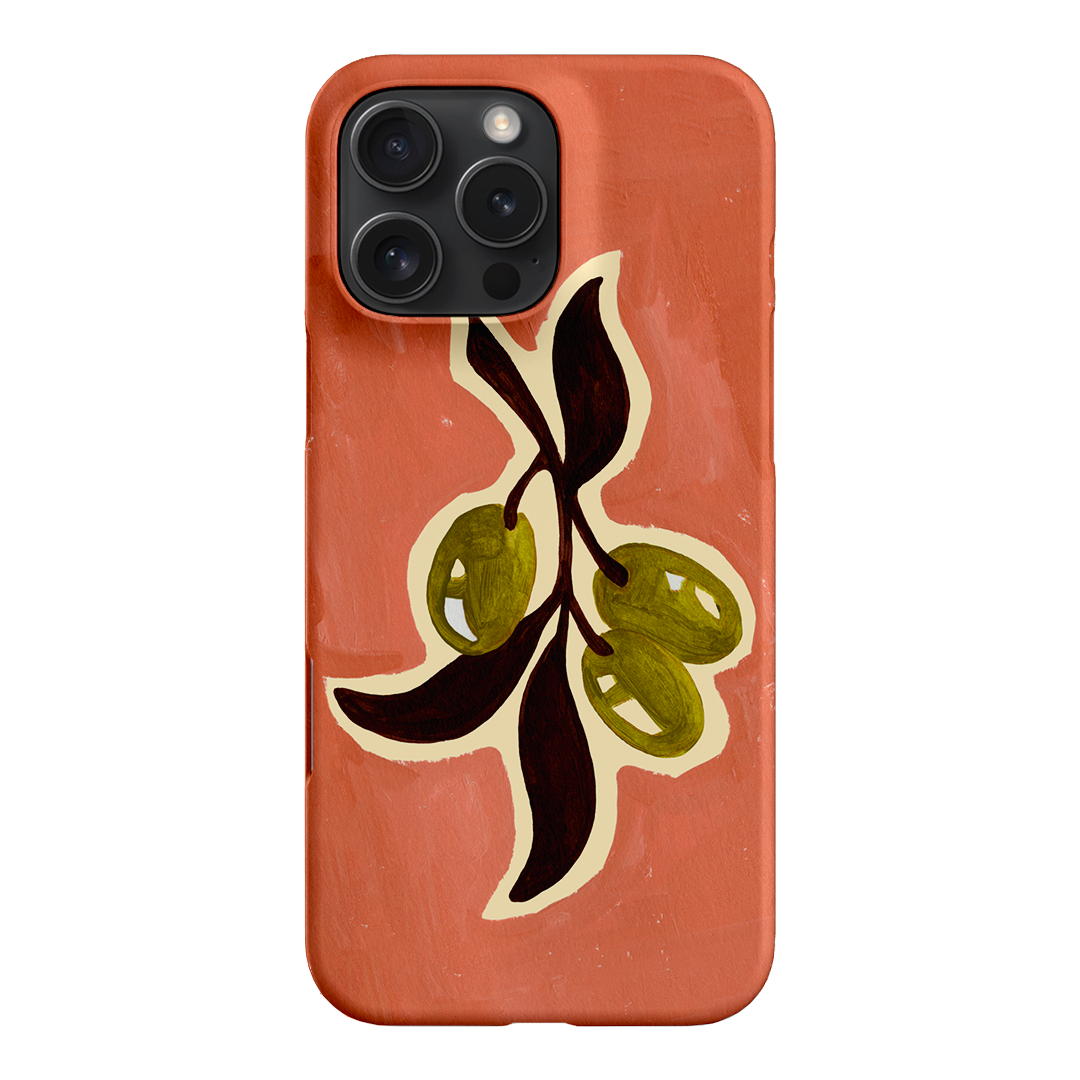 Olives Printed Phone Cases iPhone 16 Pro Max / Snap by Studio Bon - The Dairy