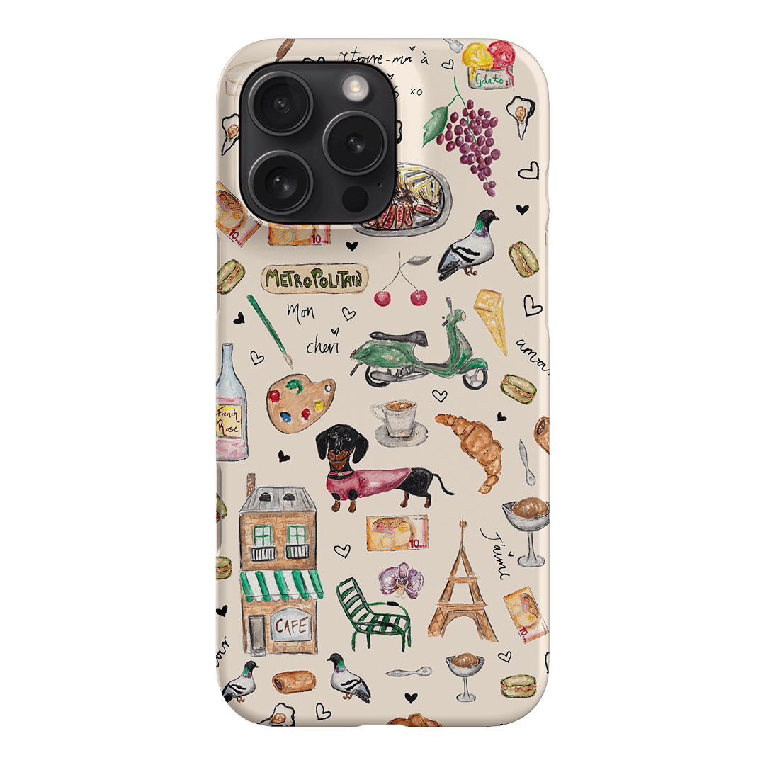 Parisian Daydream Printed Phone Cases iPhone 16 Pro Max / Snap by BG. Studio - The Dairy
