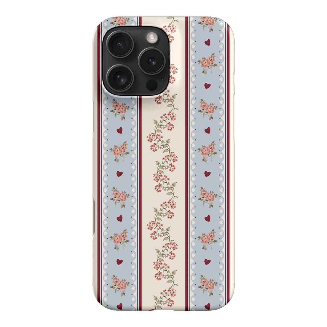Pastel Stripe Printed Phone Cases iPhone 16 Pro Max / Snap by Kasiags Art - The Dairy
