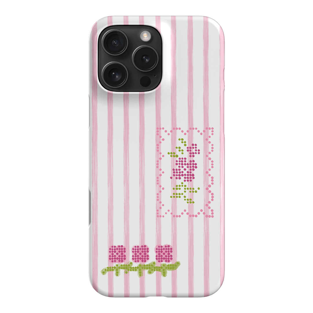 Patchwork Pink Printed Phone Cases iPhone 16 Pro Max / Snap by Kayla Carr - The Dairy