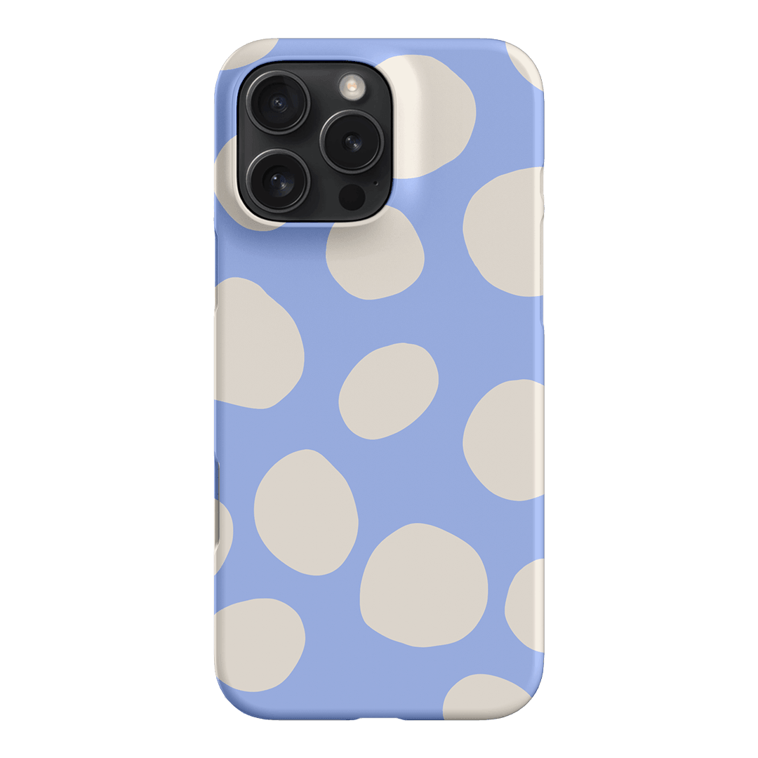 Pebbles Periwinkle Salt Printed Phone Cases iPhone 16 Pro Max / Snap by Veronica Tucker - The Dairy