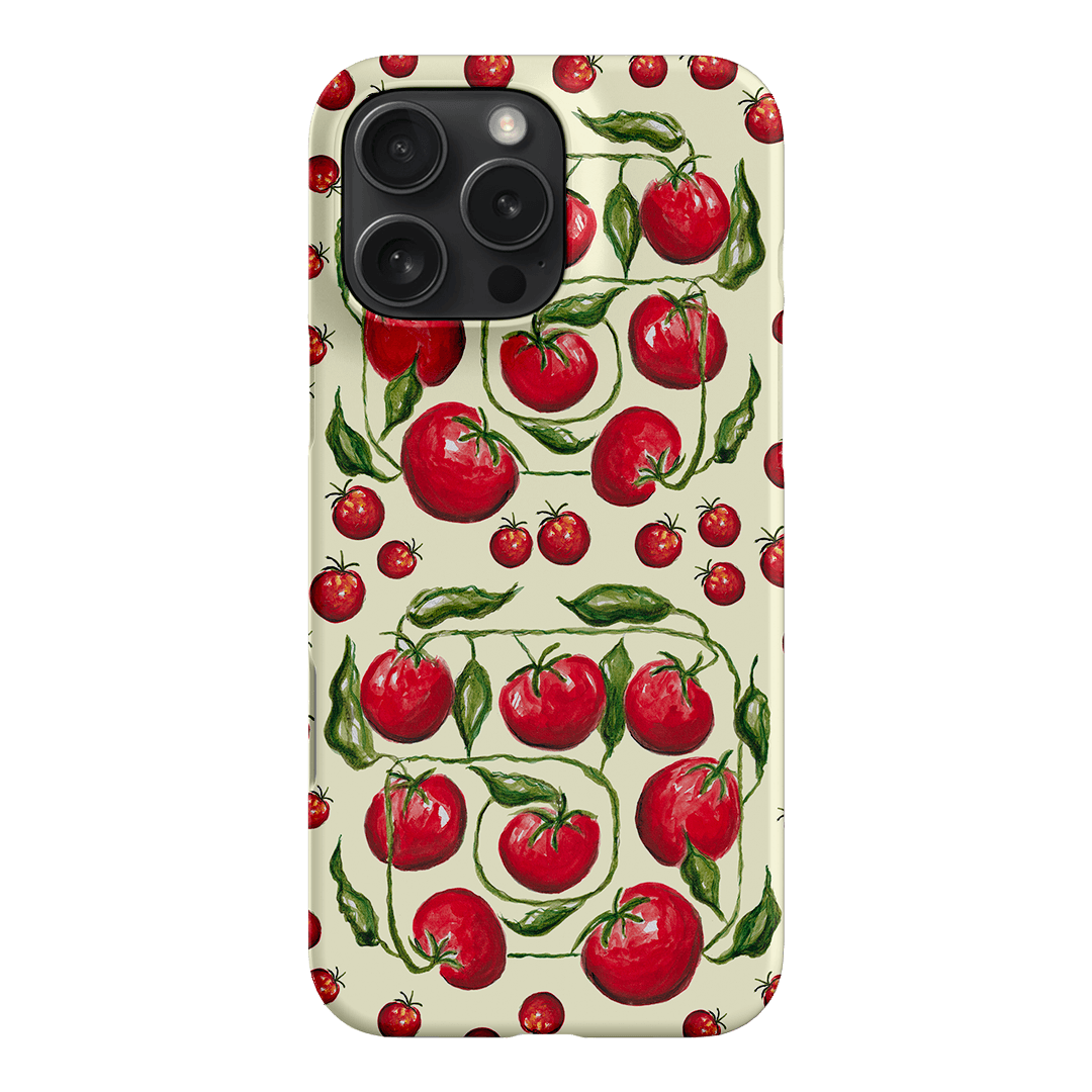 Red Tomatoes Printed Phone Cases iPhone 16 Pro Max / Snap by BG. Studio - The Dairy