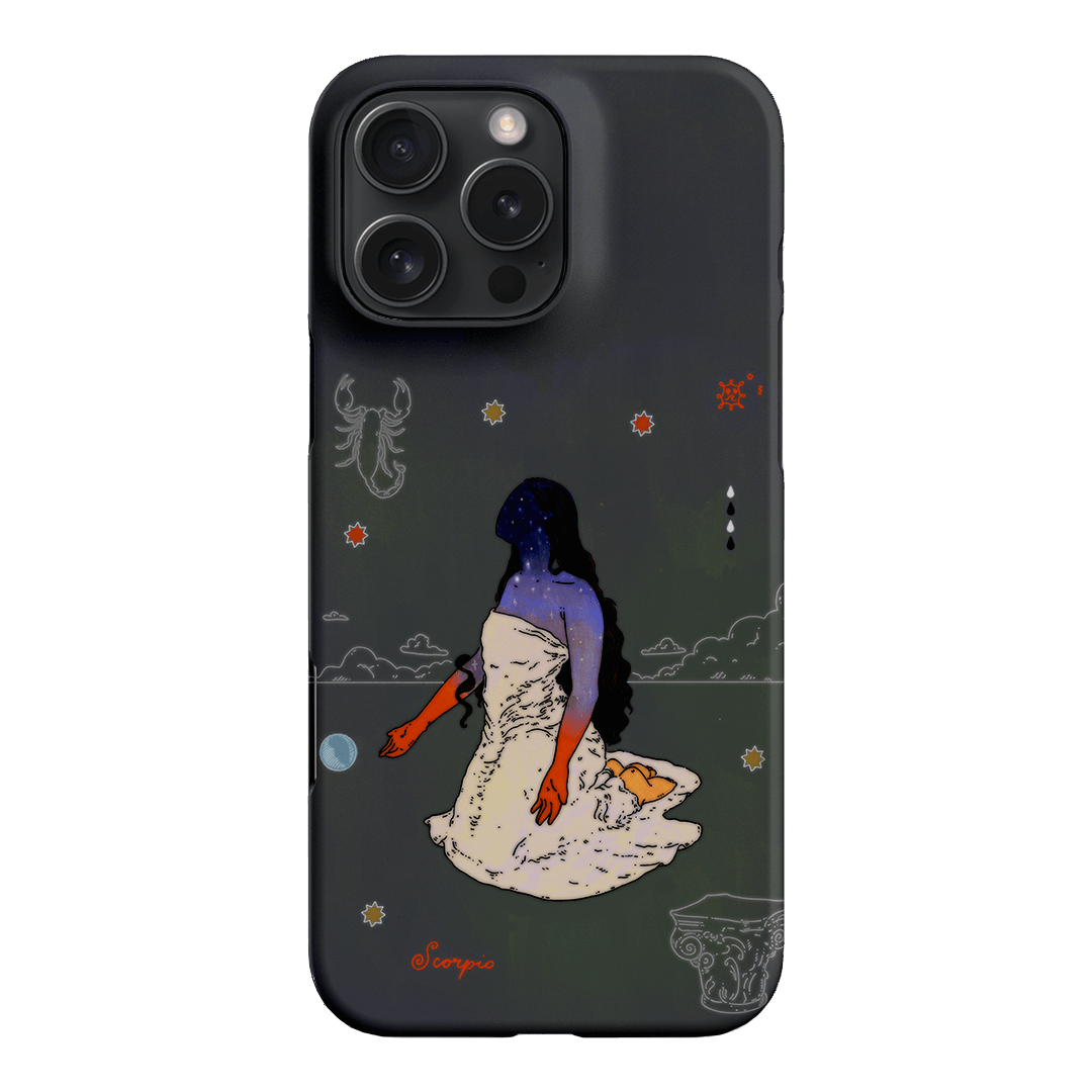 Scorpio Season Printed Phone Cases iPhone 16 Pro Max / Snap by Easty Beasty - The Dairy