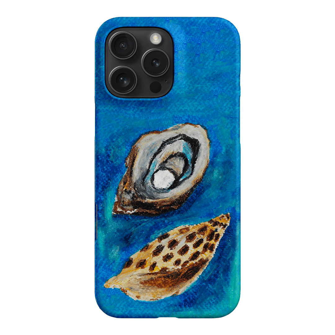 Sea Shells Printed Phone Cases iPhone 16 Pro Max / Snap by Lisa Hu - The Dairy