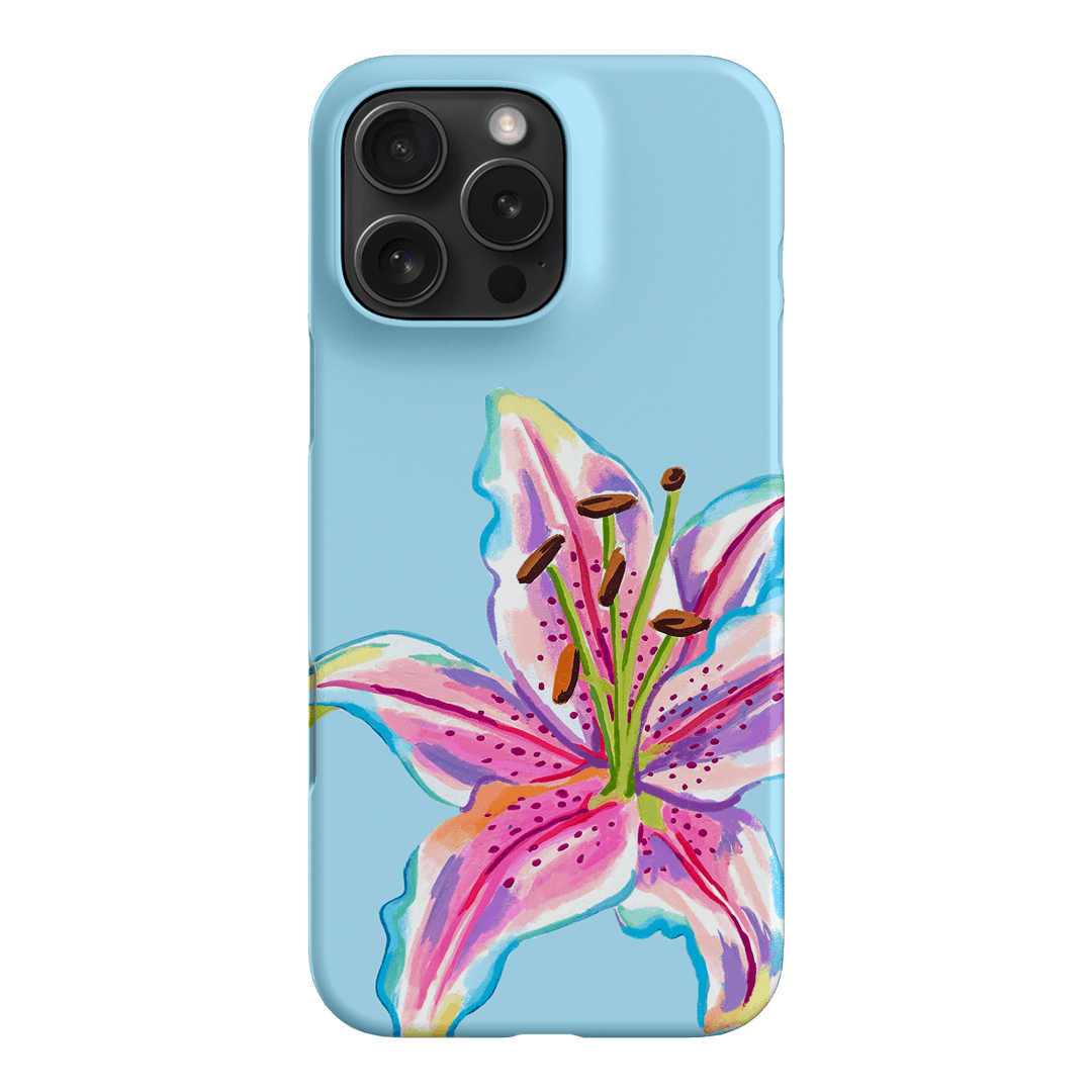 Sky Lily Printed Phone Cases iPhone 16 Pro Max / Snap by Femke Studio - The Dairy