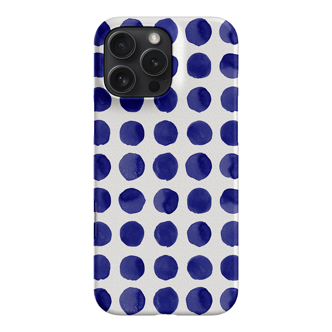 Spots in Blueberry Printed Phone Cases by The Dairy - The Dairy