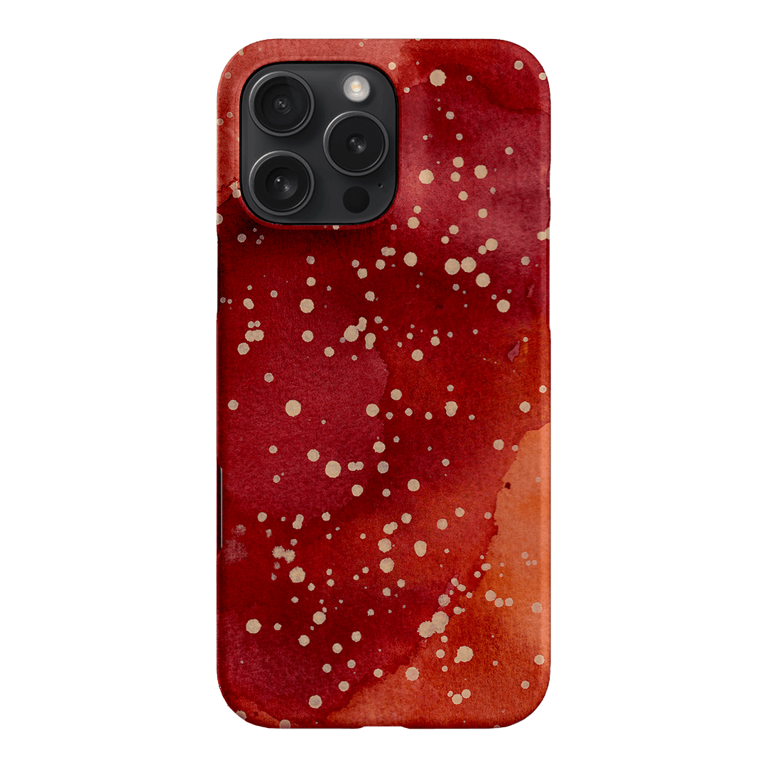 Spotty Rust Printed Phone Cases iPhone 16 Pro Max / Snap by The Dairy - The Dairy