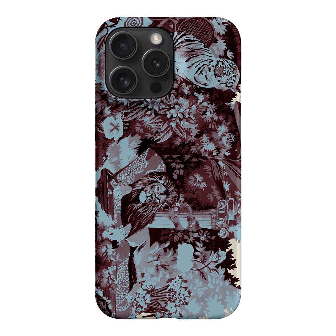Tippi Blue Printed Phone Cases iPhone 16 Pro Max / Snap by Desmond & Dempsey - The Dairy