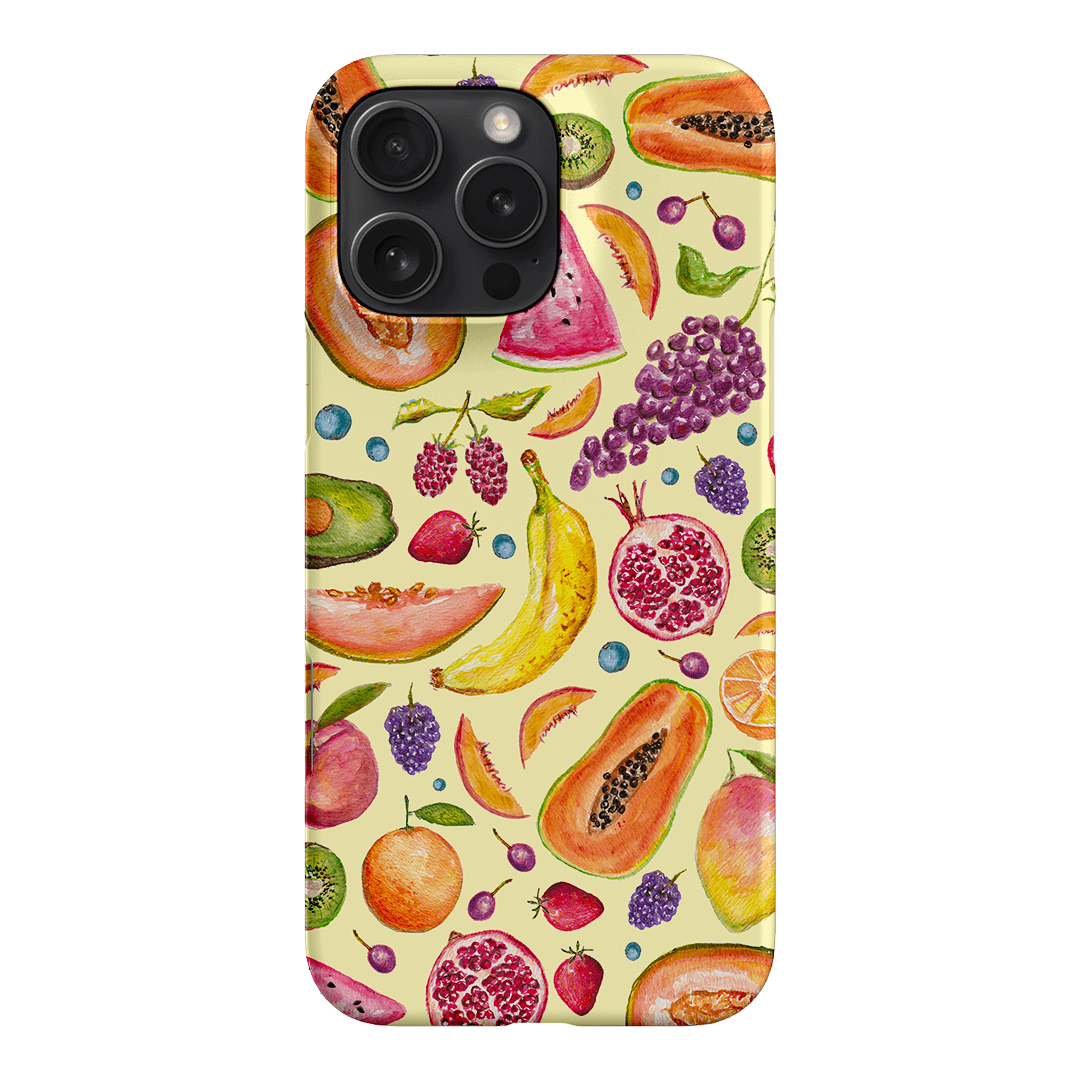Tutti Fruitti Printed Phone Cases iPhone 16 Pro Max / Snap by BG. Studio - The Dairy