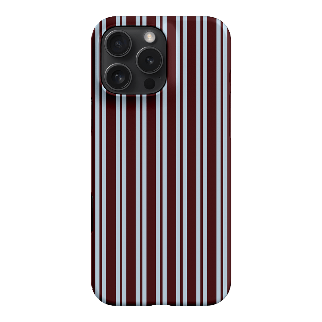 Varsity Stripes Printed Phone Cases iPhone 16 Pro Max / Snap by The Dairy - The Dairy