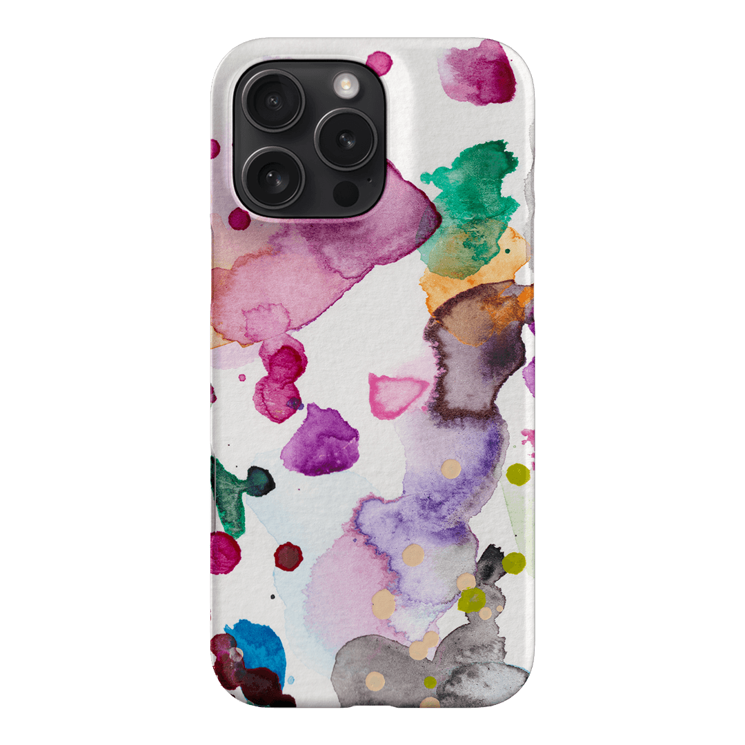 Watercolour Palette Printed Phone Cases iPhone 16 Pro Max / Snap by The Dairy - The Dairy